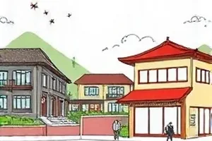 折叠露营推车展开后的承重框架